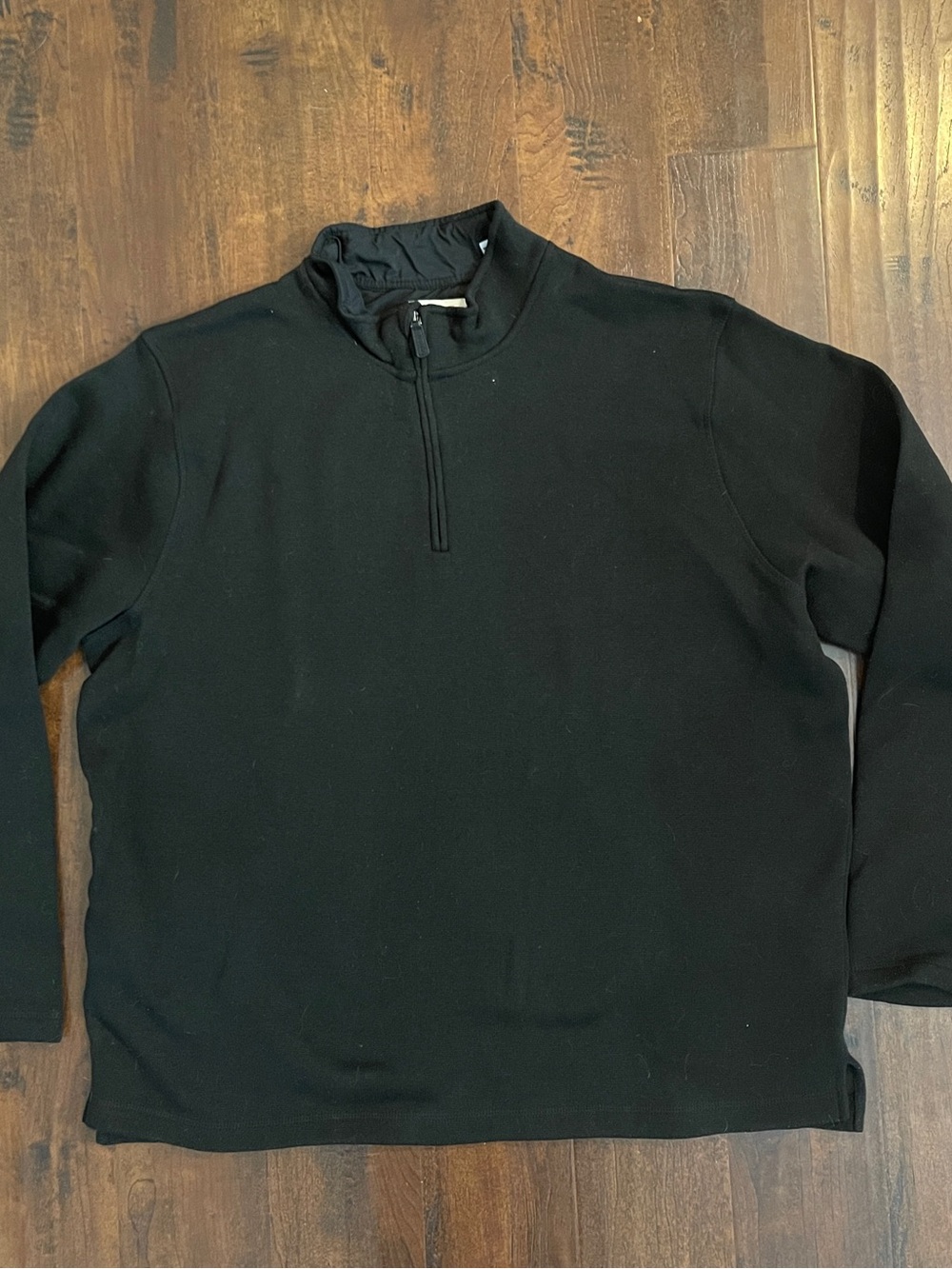 Wrangler Black Half-Zip Pullover